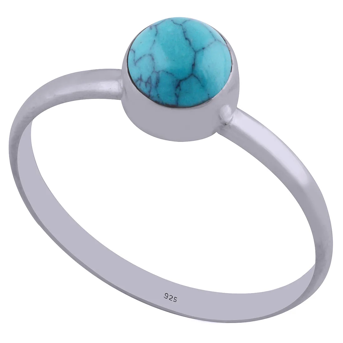 Minimal Garnet Round Shape 925 Sterling Solid Silver Ring  Wholesaler India Direct From Indian Suppliers