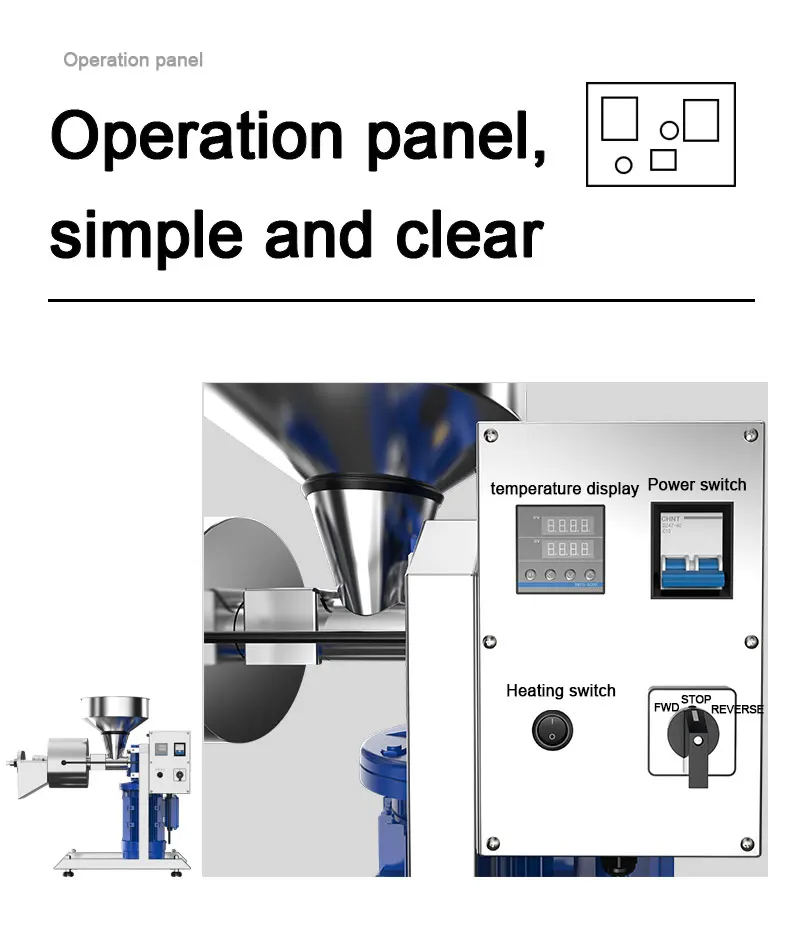 1700W 220V peanut oil press corn oil extraction machine HJ-P25