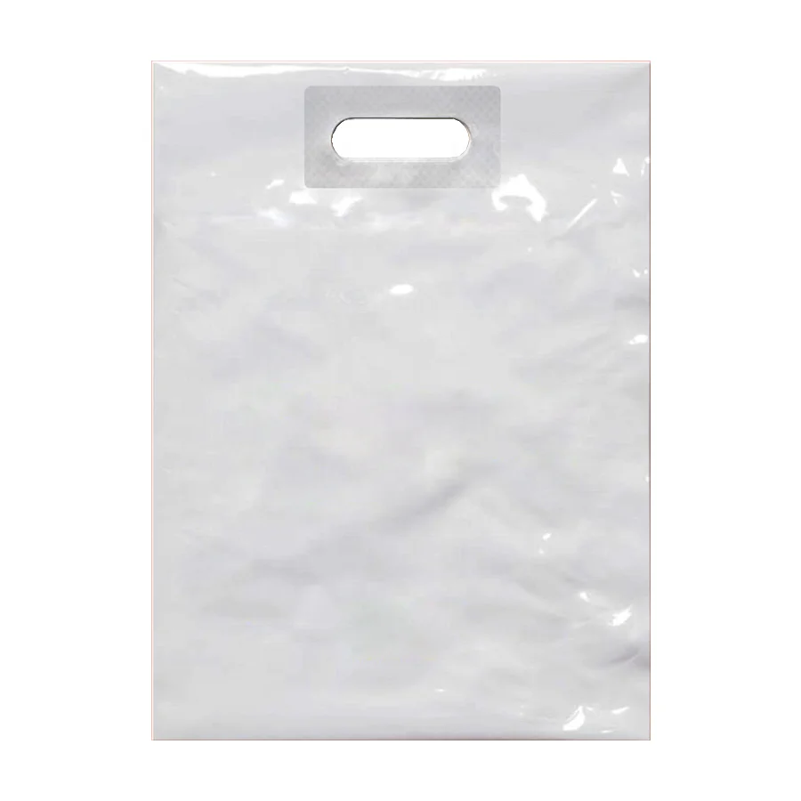 Wholesale Eco-Friendly MDPE Reinforced Die Cut Plastic Bag for shopping the Manufacturer Guaranteed from Turkey
