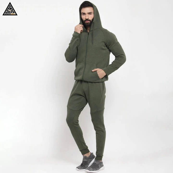 New Pullover Set Sports 2 Pieces Sweat suit Men Clothes Printed Hooded Pants Track Suits Male
