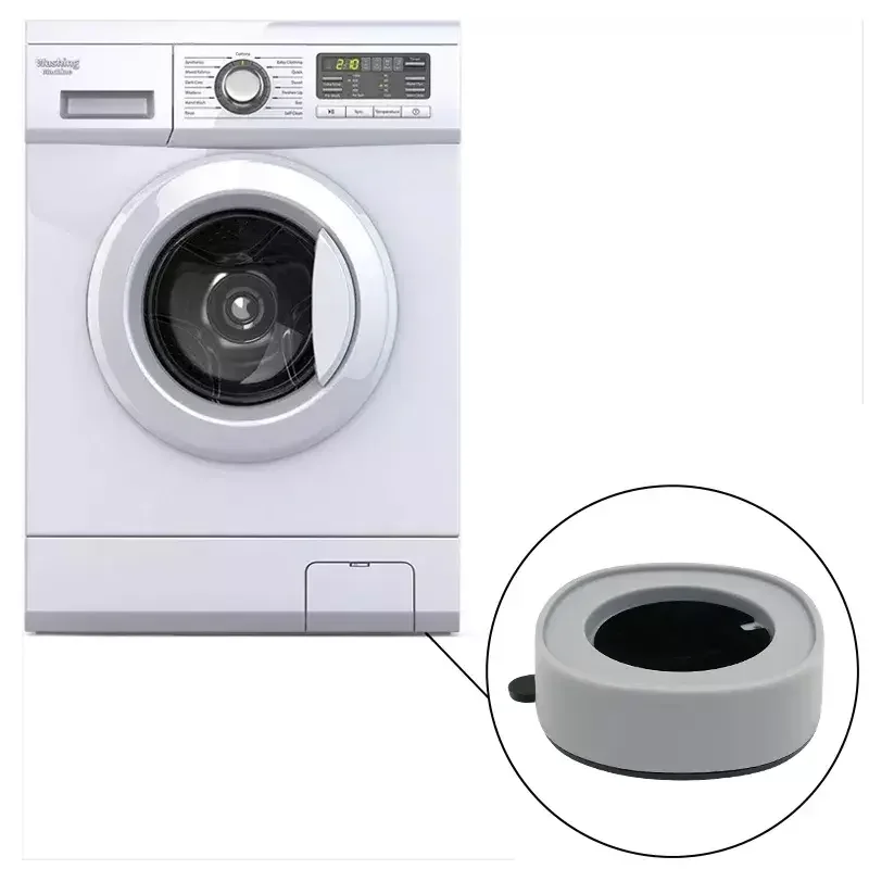 Anti Vibration Pads 4pcs Multi-funtional Anti Slip Feet Foot Pads  For Washing Machine Base Rubber Washer Pads