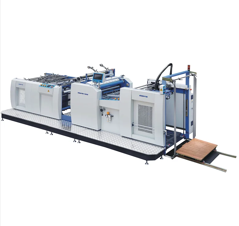 Hot Selling Fully Automatic Thermal Laminating Machine For Paper Book Covers And Posters SW- 820/ SWAFM- 1050