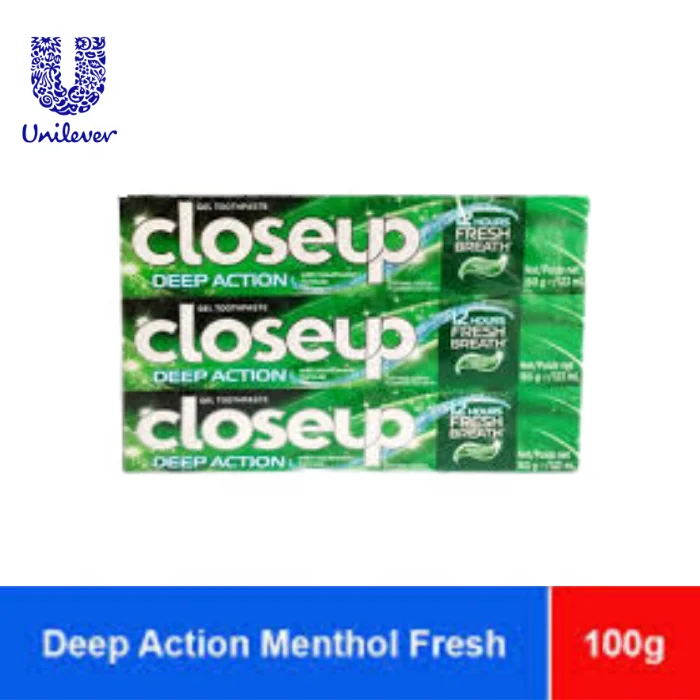 Close Up Toothpaste Menthol Fresh Teeth Whitening Closeup Toothpaste 60x100g Made In Vietnam Wholesale