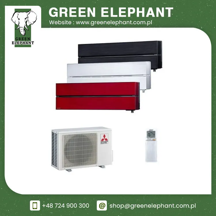Mitsubishi Electric DIAMOND Black Onyx, Pearl White Ruby Red MSZ-LN25VG V/B/R+MUZ-LN25VG2 air to air heat pump split inverter