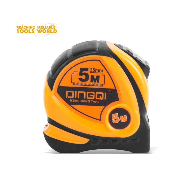 DingQi ABS Case Professional Custom 5M Steel Measuring Tape, Tape Measure, Measuring Tools With Logo