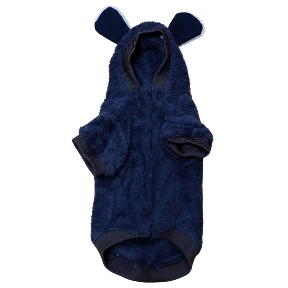 Vietnam Pet Clothes Outfits Fashion Designer Warm Fleece Rabbit Hoodie Apparel Pets Dog Clothes Factory Wholesale Free Sample