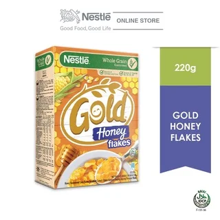Honey Gold Breakfast Cereal 220g Flakes Corn And Honey