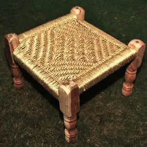 Hot selling small cot kids toy Indian charpai for baby manufacturer by GM IMPEX at cheap price