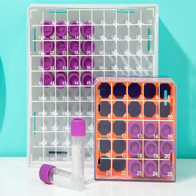 Cryo Box  5*5  9*9 10*10 Cryogenic Storage Box Lab Freezer Box