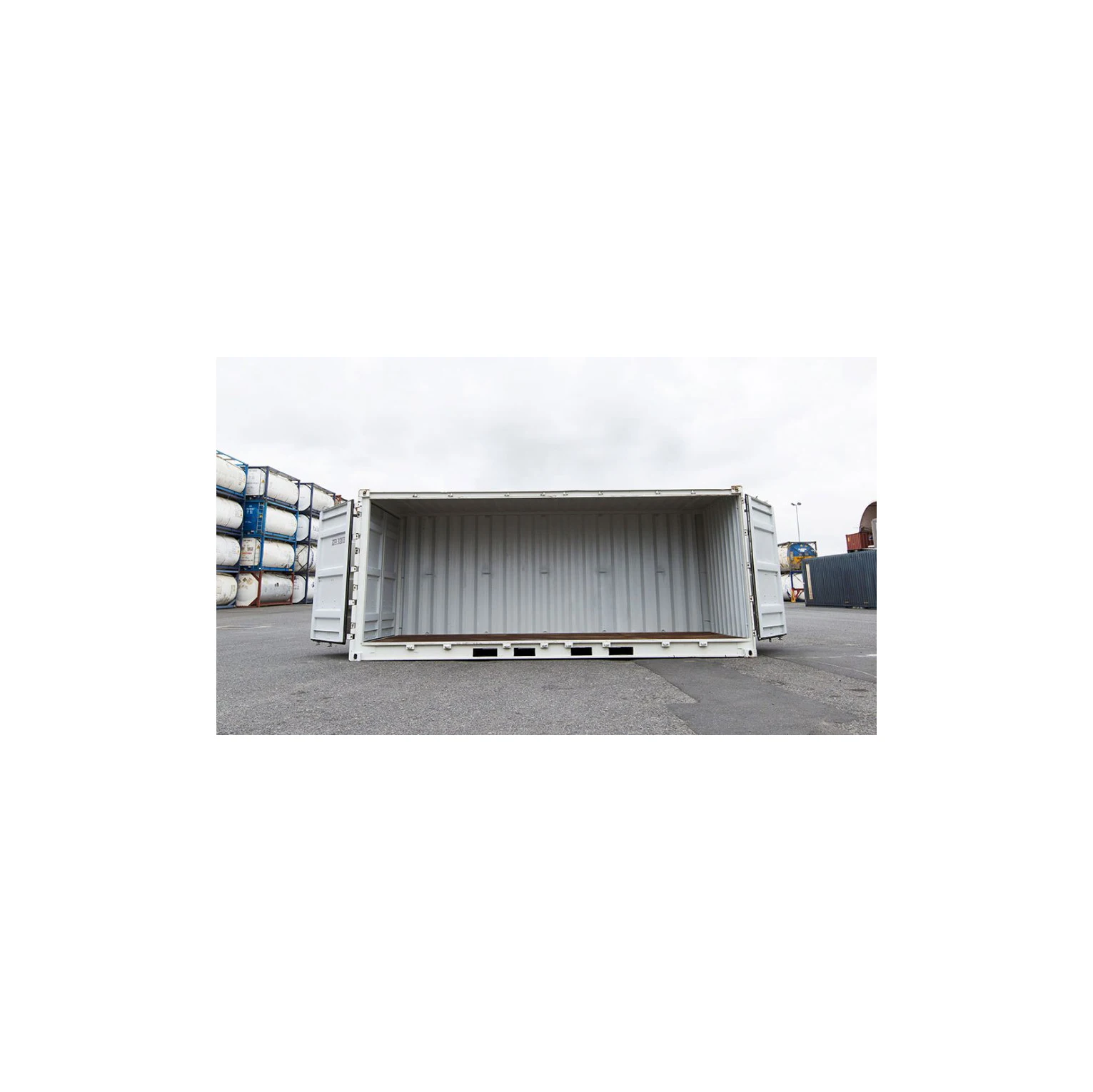 Seize the Savings: One-Trip 20ft x 8ft Tunnel Container, Double End Door Design!