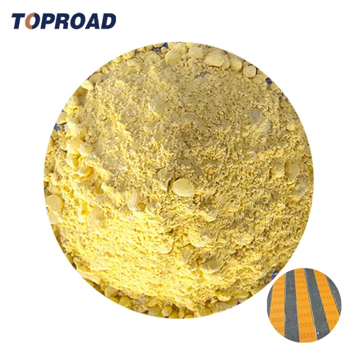 China Manufacturer White Good Road Marking Paint Thermoplastic Truck Doted Line Vibrate for Road Marking Convex Dots