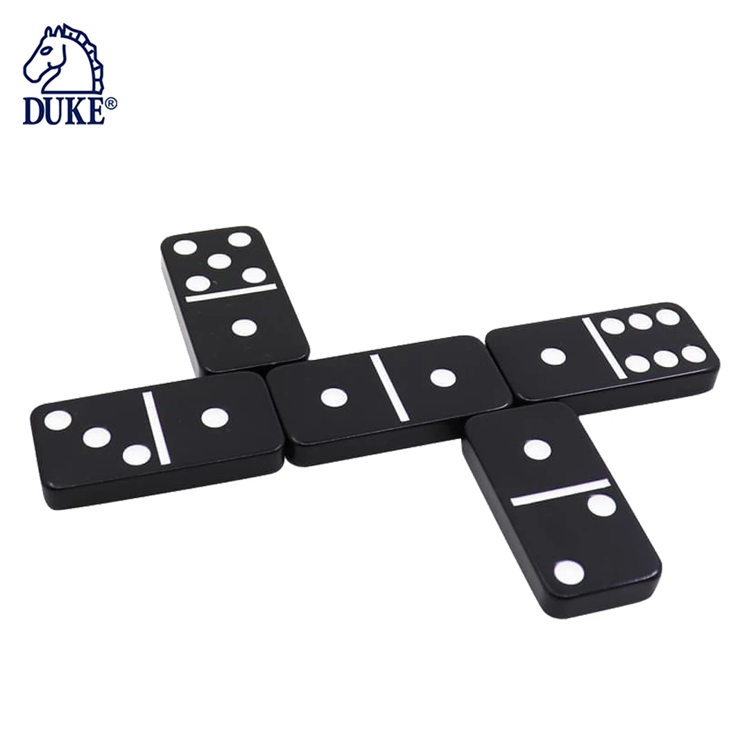 Dominoes Set Game. Premium Classic 28 Pieces Double Six Domino