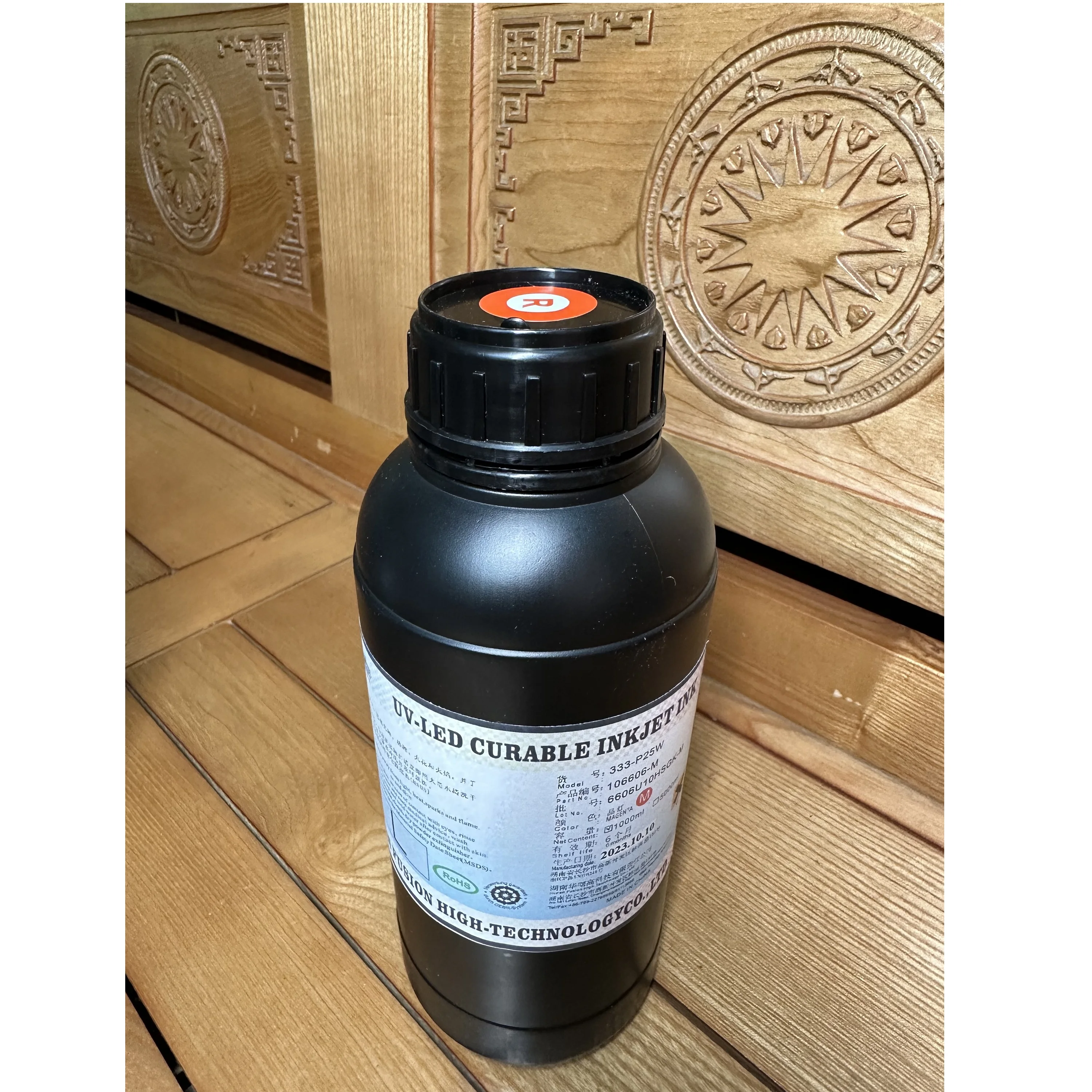 Black Color New Condition Printing Materials Top Ink Uv Printer High Quality Equipment UV Jet Ink With 1L In Box Packaging