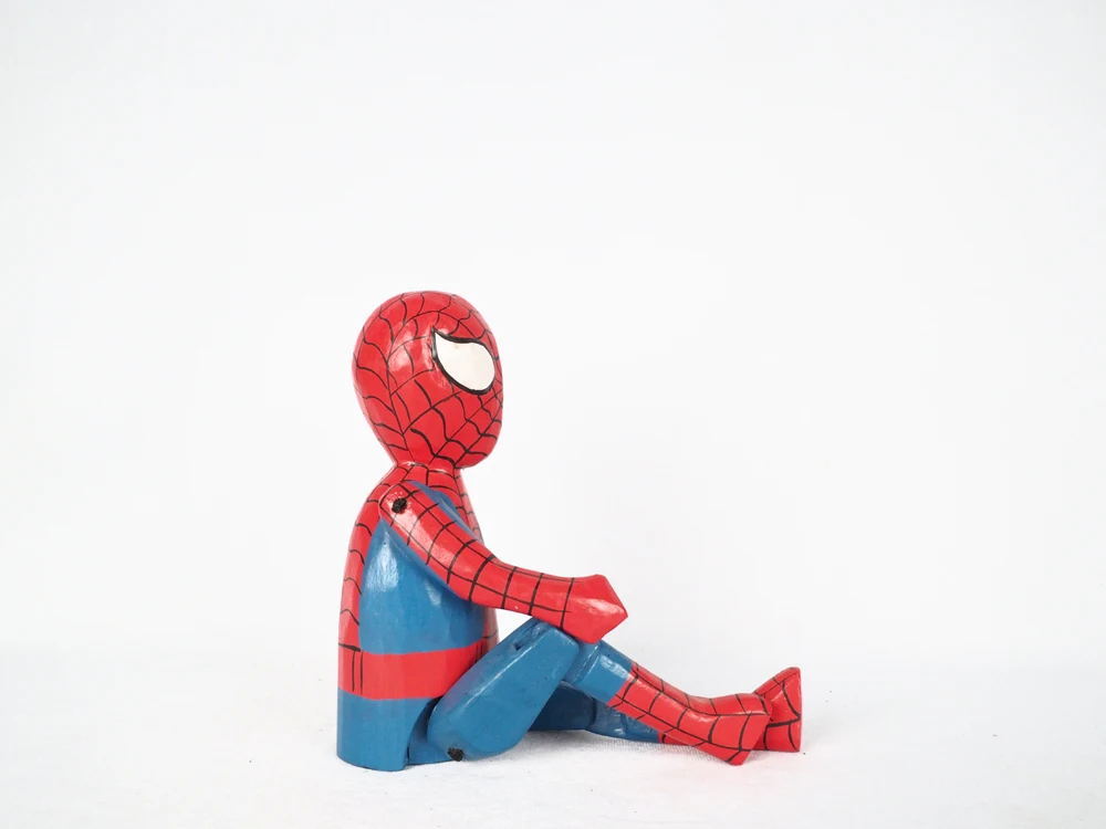 Wholesale Custom Sets Handmade TV & Movie Character Figurine Home Decoration, Superhero wooden Home Decoration