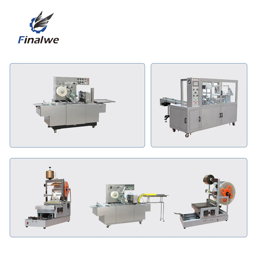 Automatic Cellophane Overwrapping Tobacco Wrapping Machine For Cigarettes Box