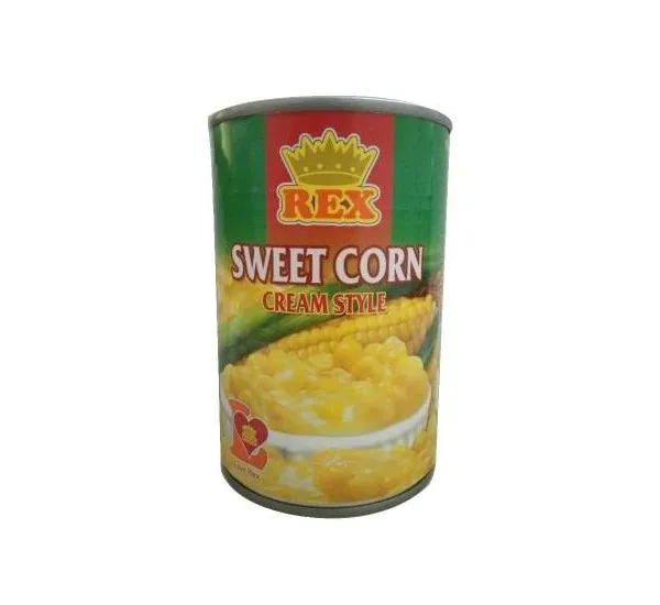 WHOLESALE Canned Vegetables Rex Sweet Corn 425 gr Soups Stews Stir-fries Indonesia Products. CHEAP