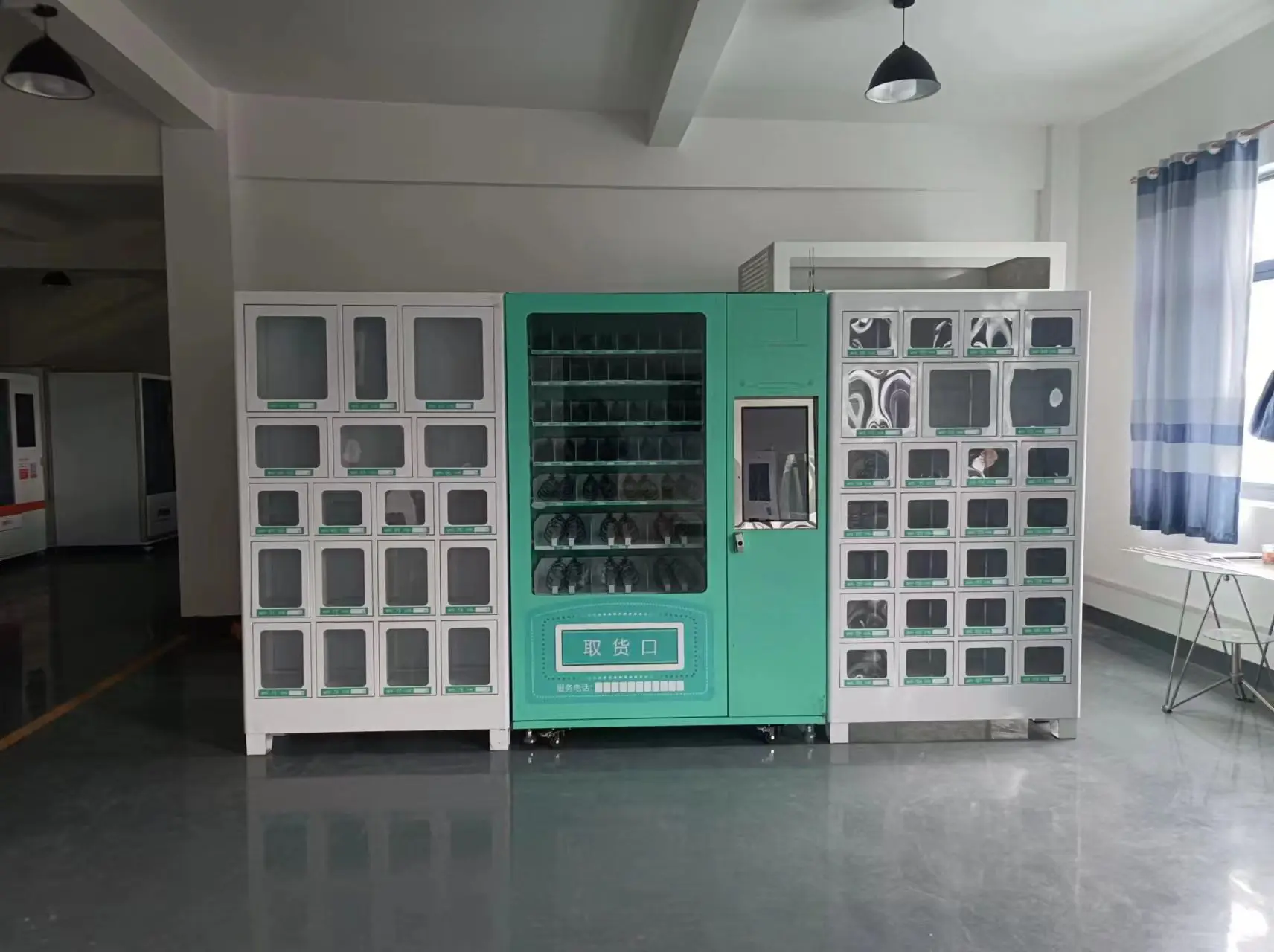 contactless unattended intelligent box dispensing system pharmacy vendor pharma vending machine for pharmacy automatic