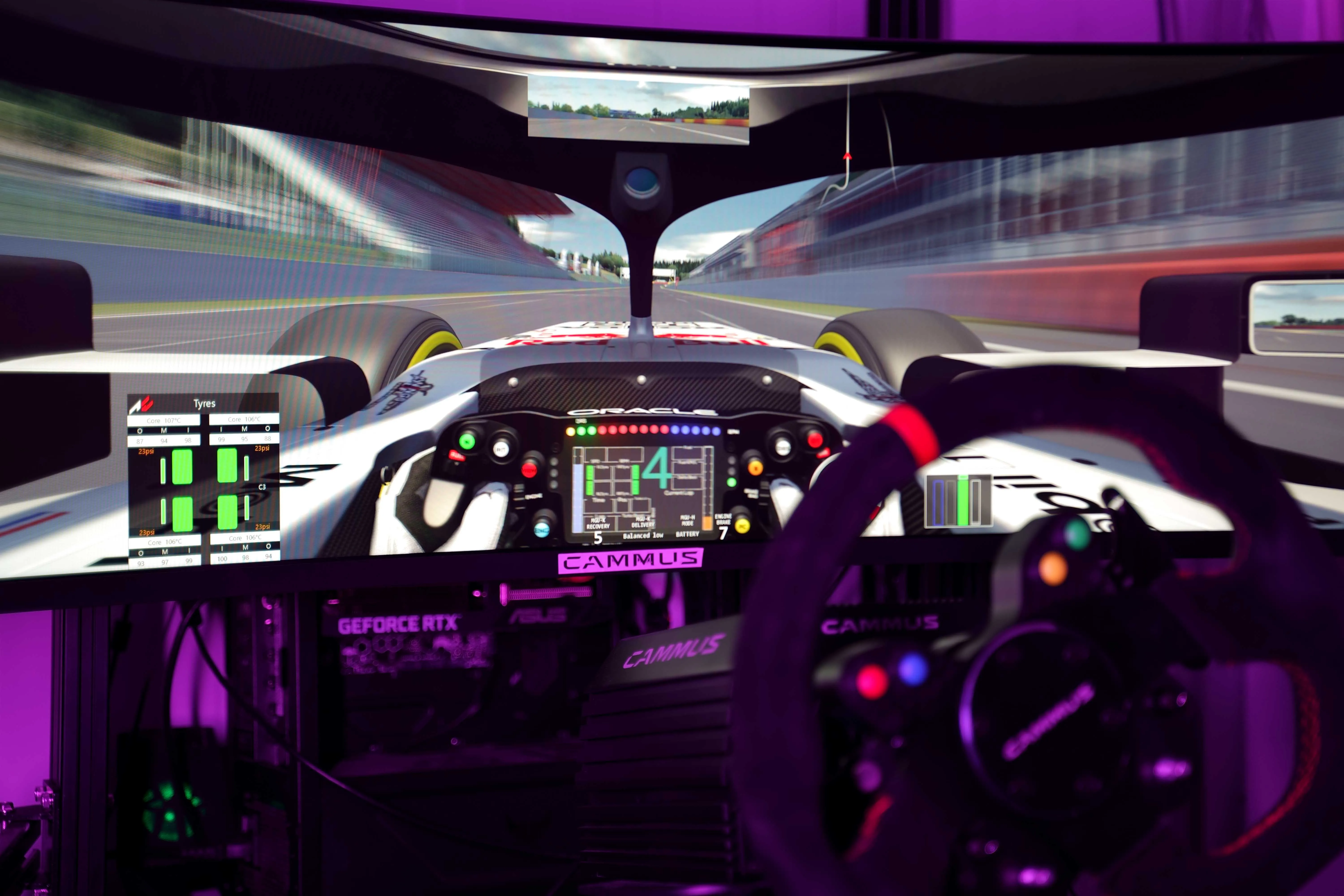 CAMMUS Racing Simulator Driving Car Amusement Game Machine