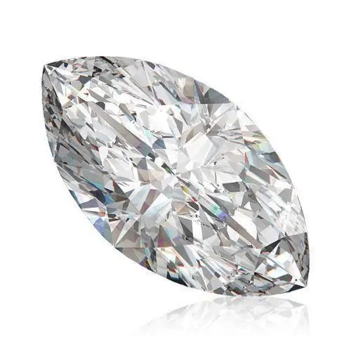 Cvd Rough Lab Grown Diamond Marquise Cut Polished Diamond for Gold