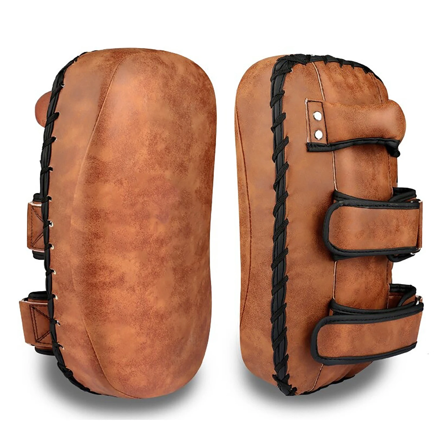 New Design Training Fitness Tool Boxing Punching Target PU Leather Hand Foot Kicking Thai Pad