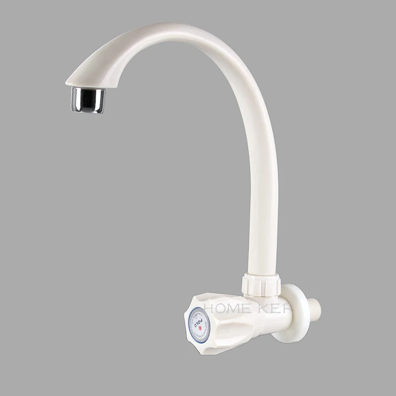 Factory Directly Sale Price Sink Mounted Kitchen Faucet PP ABS Sink Faucet Homeuse Water Tap