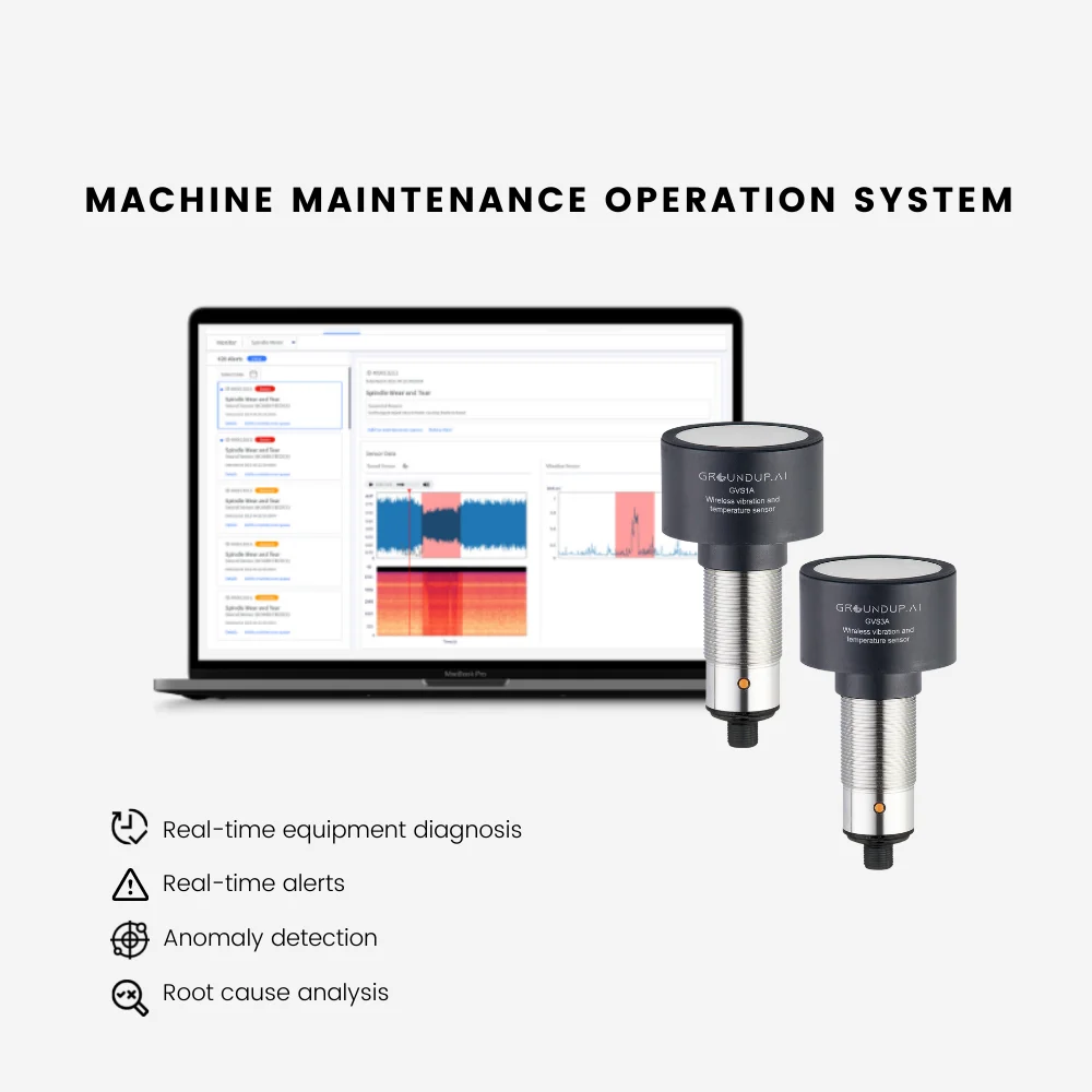 Промышленный профессиональный встроенный датчик температуры вибрации беспроводной передачи данных IP67 GVS3A трехосевой