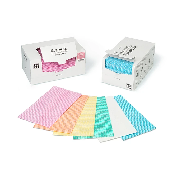 Wholesale Counter Towels Kitchen Cleaning Dish Scrub Microfiber Rayon Hotels Mesh Magic Sponge