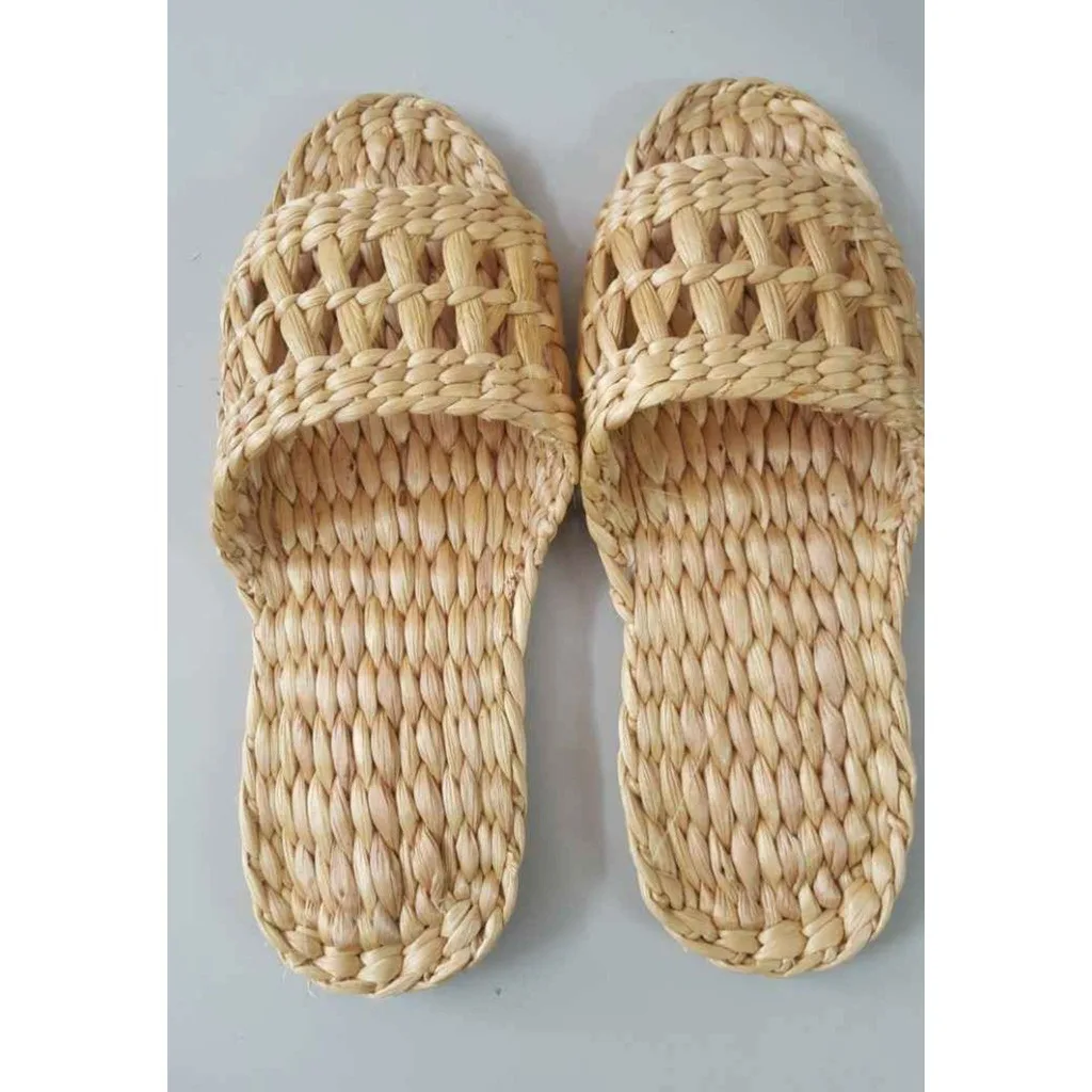 Handmade Straw Slippers for Women the Ultimate in Comfort and Sustainability Shoes Natural Eco-Friendly Footwear