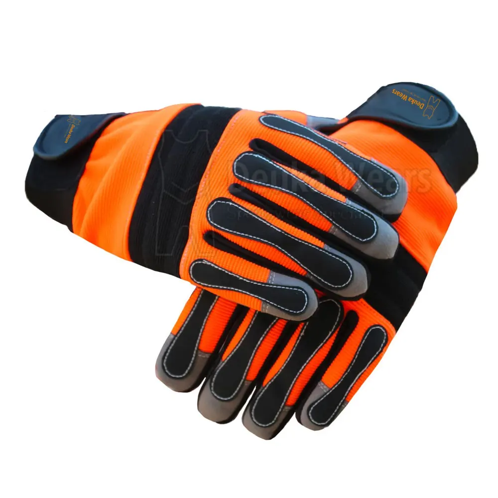 Водонепроницаемые механические перчатки с полным пальцем технология сенсорного экрана Нитриловый резиновый материал нейлоновая подкладка противоскользящие огнестойкие для