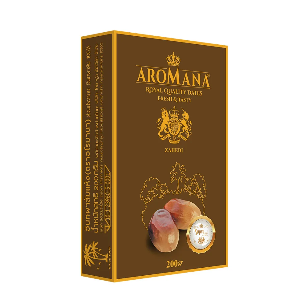 Лидер продаж, сушеные Тропические экзотические фрукты Aromana 200gr Zahedi Dates для здоровья пальмы, премиум-пакет высокого качества