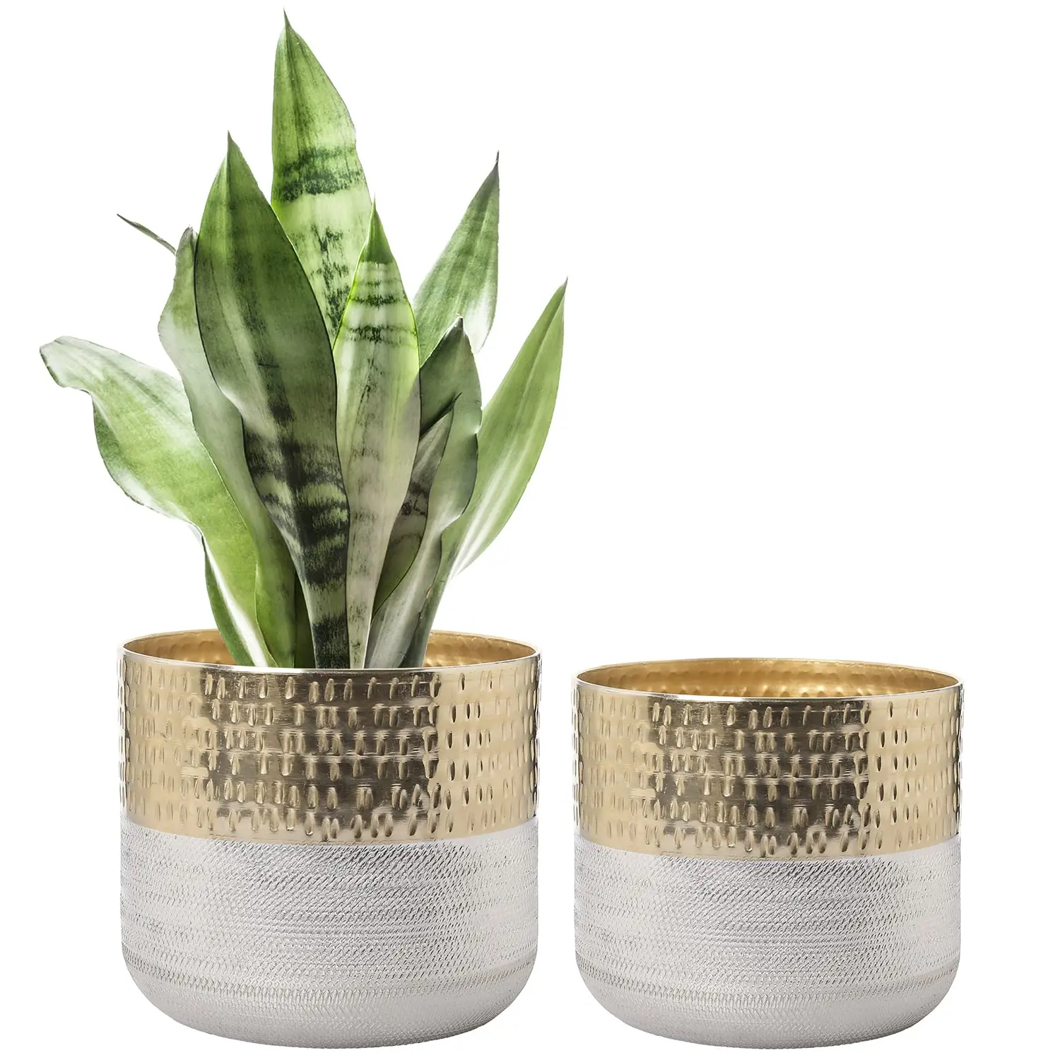 Luxury Style Customized Finishing Metal Large Flower Pot Unique Design Metal Garden Planter Pot At Inexpensive Price