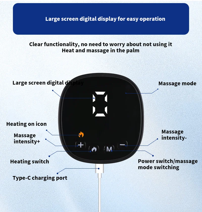 Portable usb graphene heating warm waist belt Non-toxic Eco-Friendly physiological heating belt