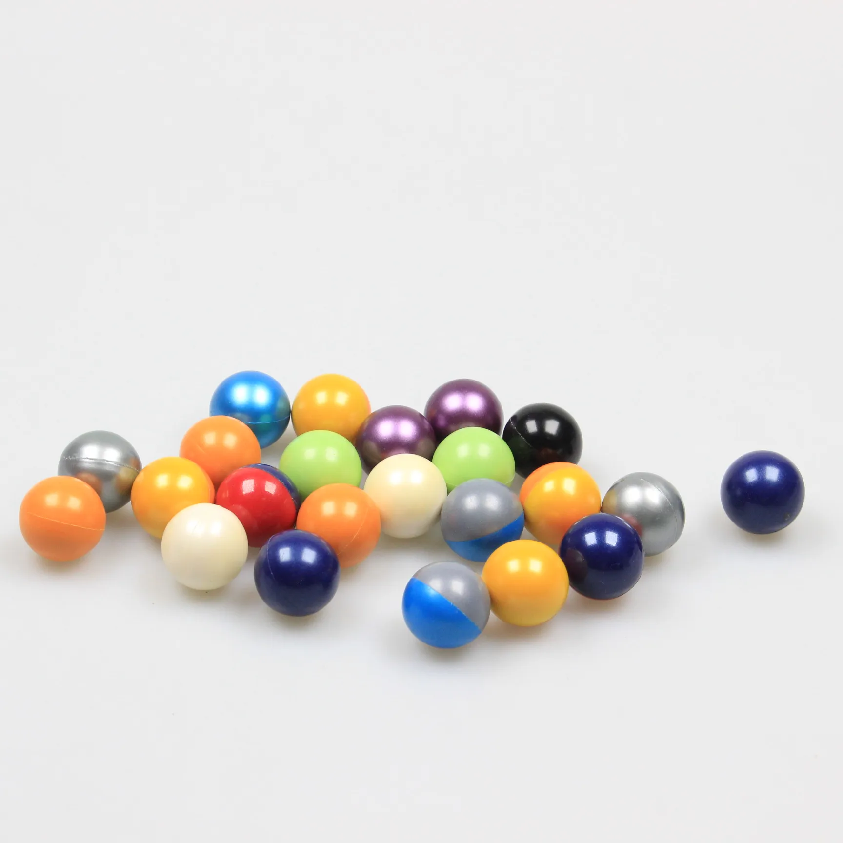 High quality 0.68/0.5/0.43 Paintball match Gi 5-star Colorful Peg Fill Paintball