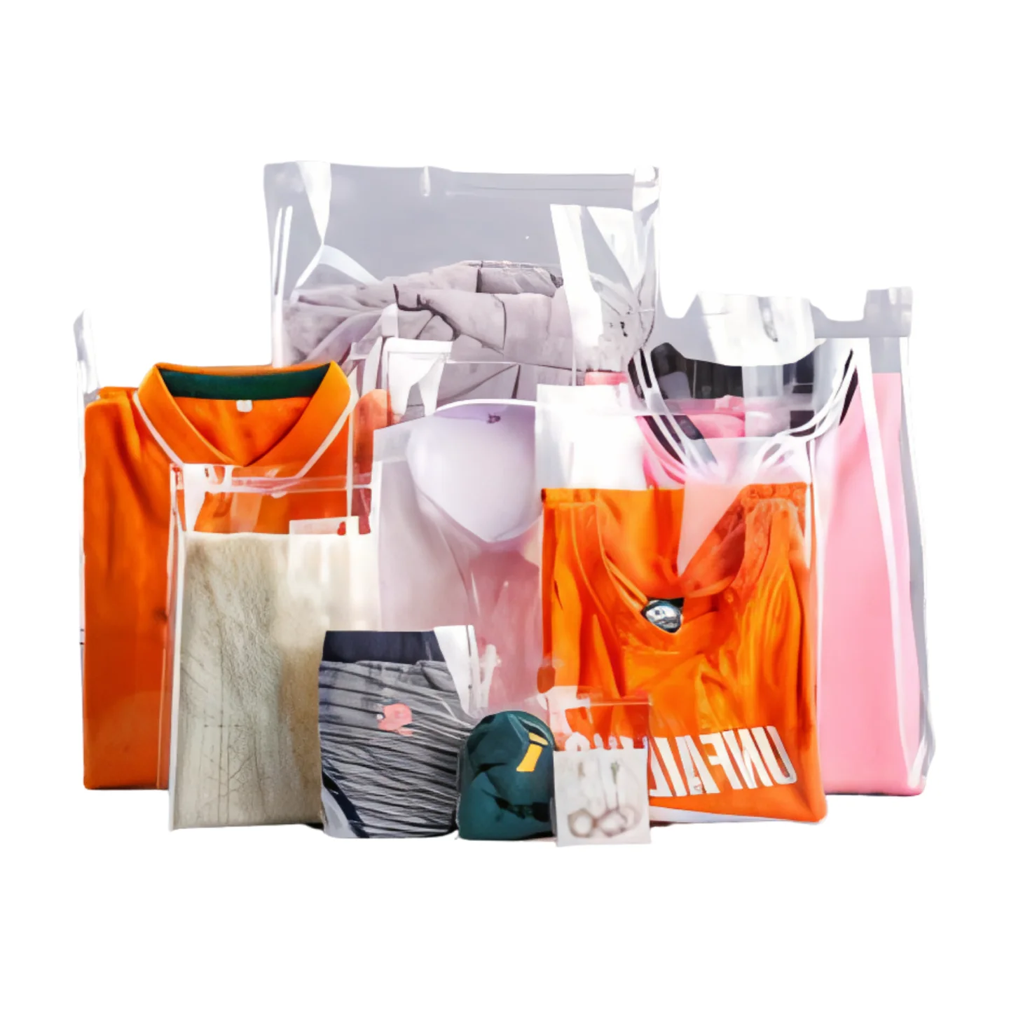 Self Sealing Plastic Bags Hot Sale  Eco Friendly Shopping Clothes Printed Logo Custom Customized desgin Viet Nam Manufacturer