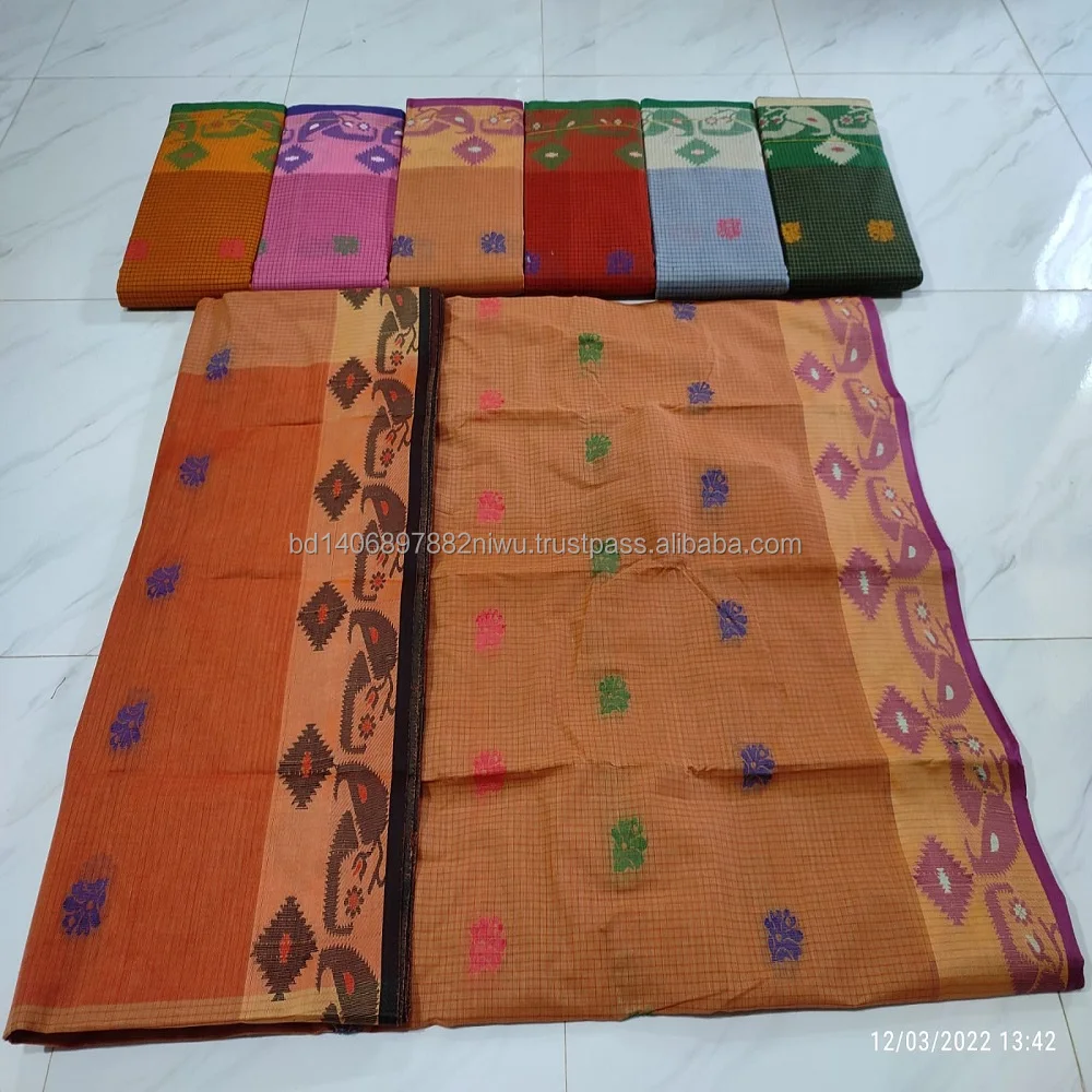 Beautiful Pure Heavy and Good Quality Weaving Saree For Party Wear Top Quality Women Saree Supplier From Bangladesh