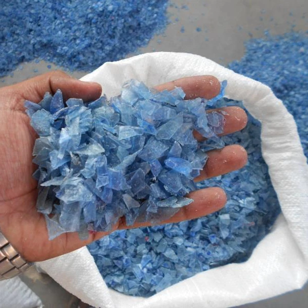PC Water bottle scrap PET flakes, PET recycled flakes, PET resin,