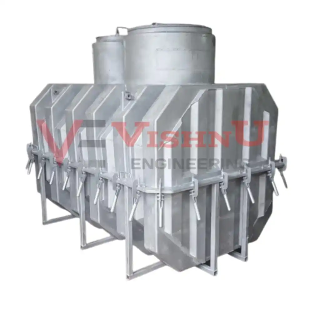 Quality Assured Rotational Mould Machine for Septic Tank & Horizontal Water Tank Steel Material