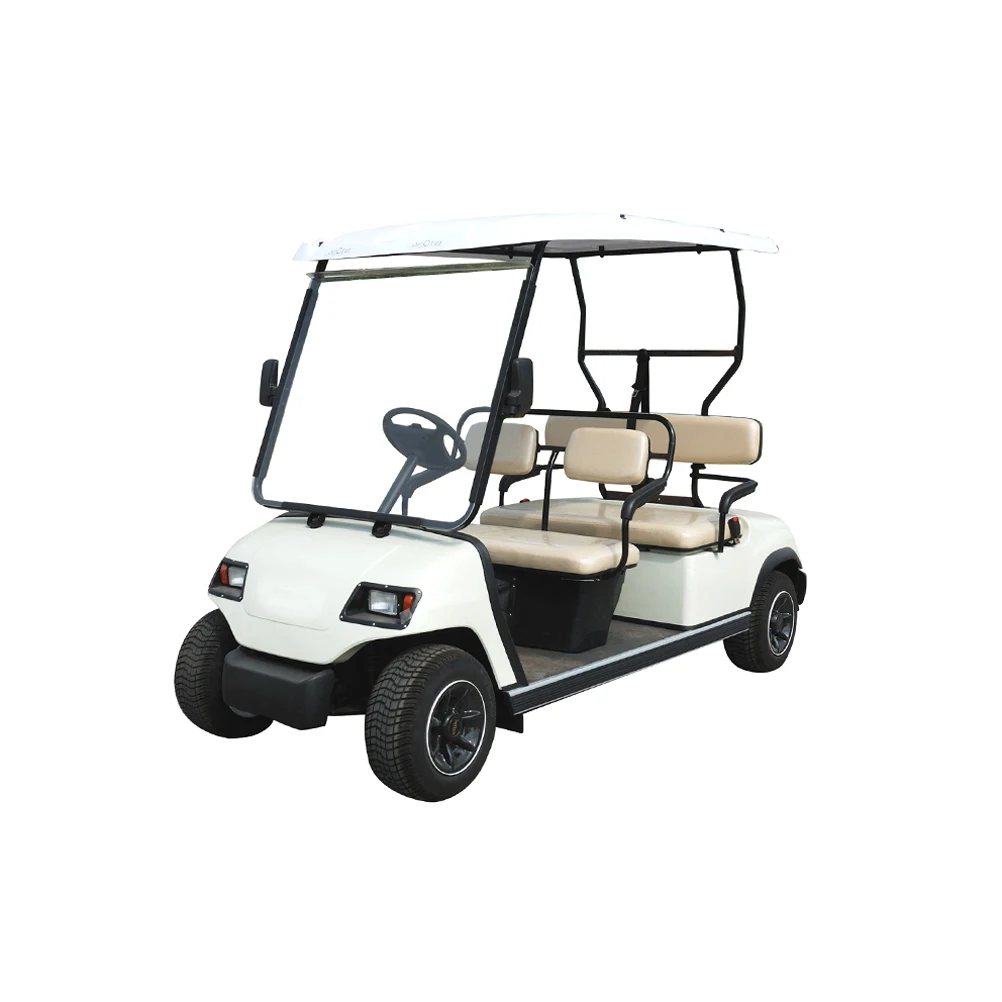 Club Car Electric Golf Car 4 White golf electric car