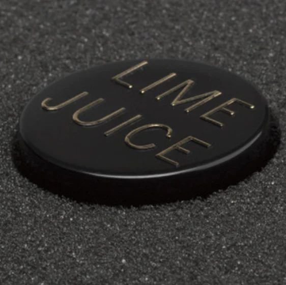 HUAJU INDUSTRIAL Cocktail 3-Tier Bar Glass Rimmer with Sponge for Margarita and Cocktail, Margarita Salt Rimmer Bar Accessories