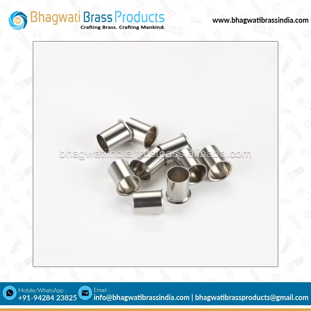 Lowest Prices Strong Built Reducing Shape Forged Technics Chrome Plated SS Ferrule For Sale By Exporters