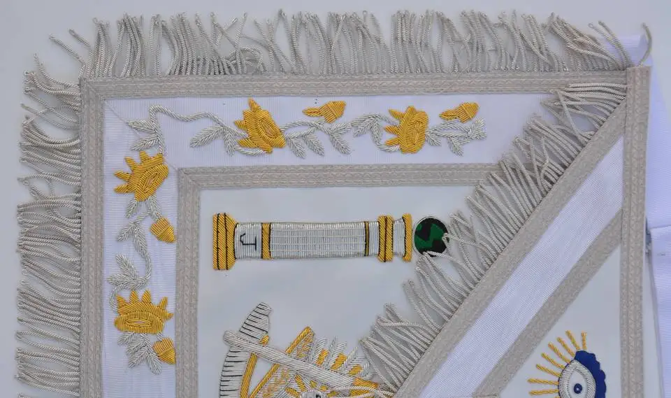 Фартук мастера Masonic Regalia мм фартук для офицера ошейник сумки