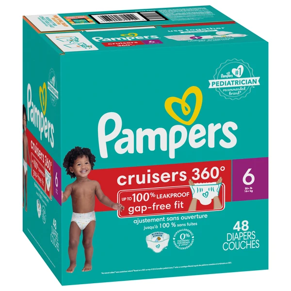 Pampers Cruisers 360 подгузники Размер 4 количество 116 (Выберите для дополнительных вариантов)