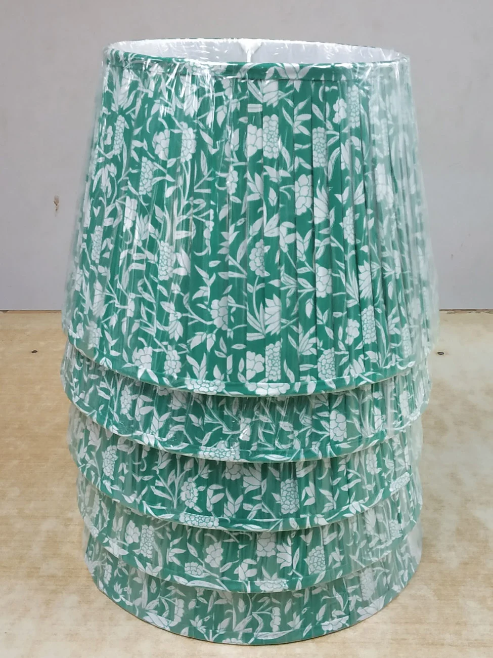 Indian Cotton Lamp Shade Supplier, Pleated Lamp Shade,  Handmade Cotton Decor Lampshade, Room Lamp Shade , Indian Lampshade