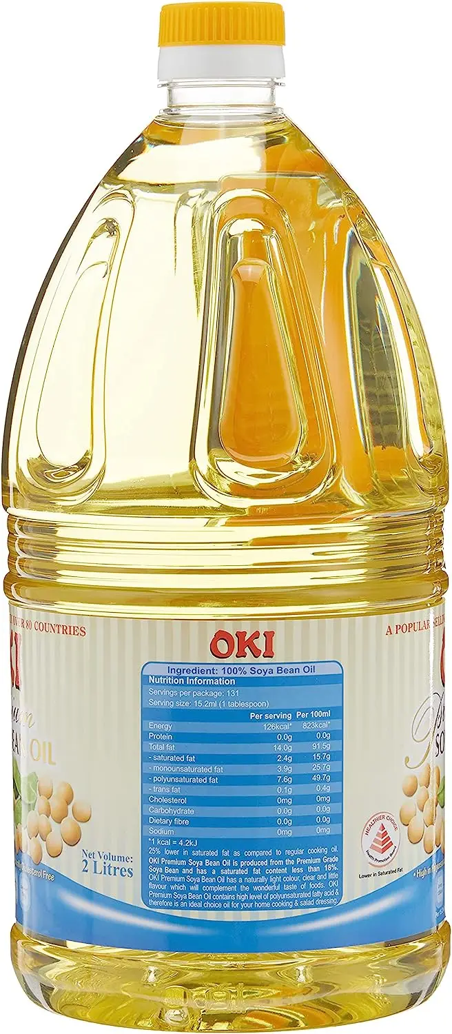 High Grade Malaysia 100% Natural High quality Food Plant Animal Cooking Soybean Oil For Season With Plastic Bottle Packaging