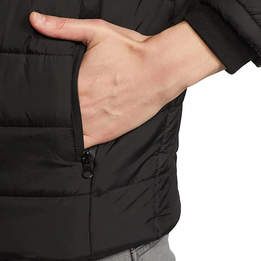 Plus size man black Jackets Made in Nylon Fabric casual Street Wear Boys Jackets With customized design