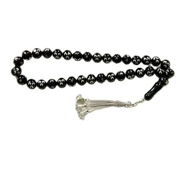 Рамадан подарок религиозный Tasbih 10 мм 33 шт. драгоценный камень круглый мусульманский браслет молитвенные бусины премиум качества OEM ODM сервис