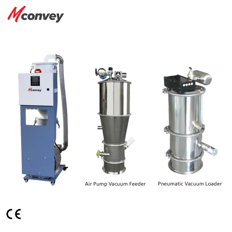 Pneumatic vacuum feeder pvc auto loader plastic material vacuum hopper loader for pvc powder