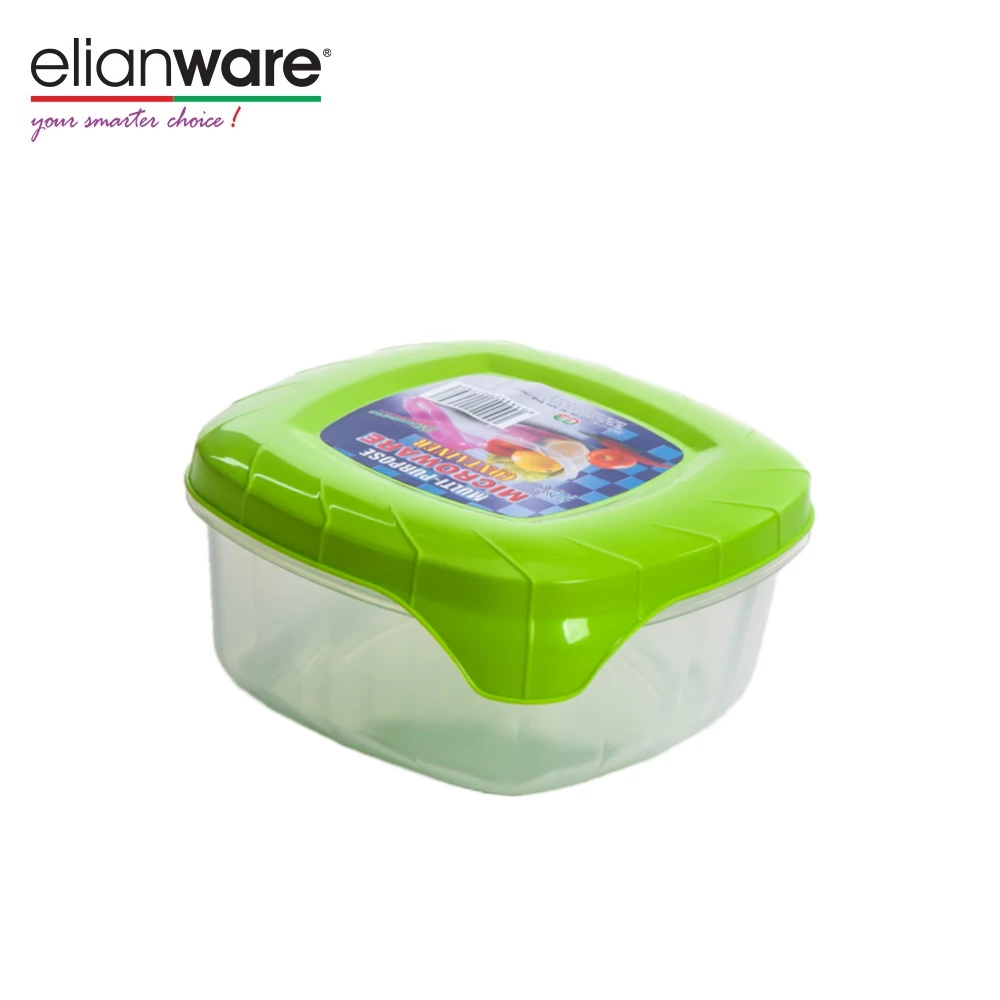 Elianware BPA Free Plastic  Reheat-able Food Safe Take Away Food Keeper Food Container Dishwasher Safe Microwavable Lunch Box