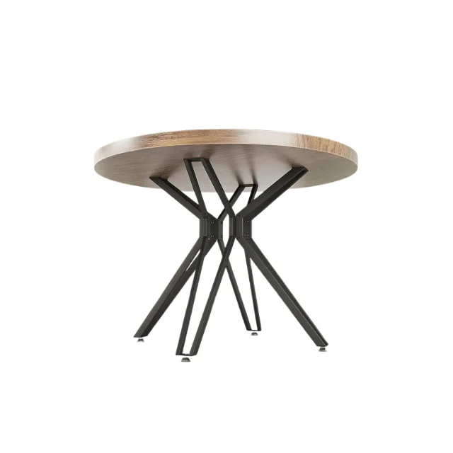 Modern Pedestal Metal Table Base with Suction Cups for Dining & Coffee Tables Versatile Use for Home & Hotel Complements Chairs