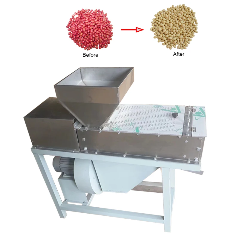 Automatic Dry Way Roasted Peanut Peeling Machine